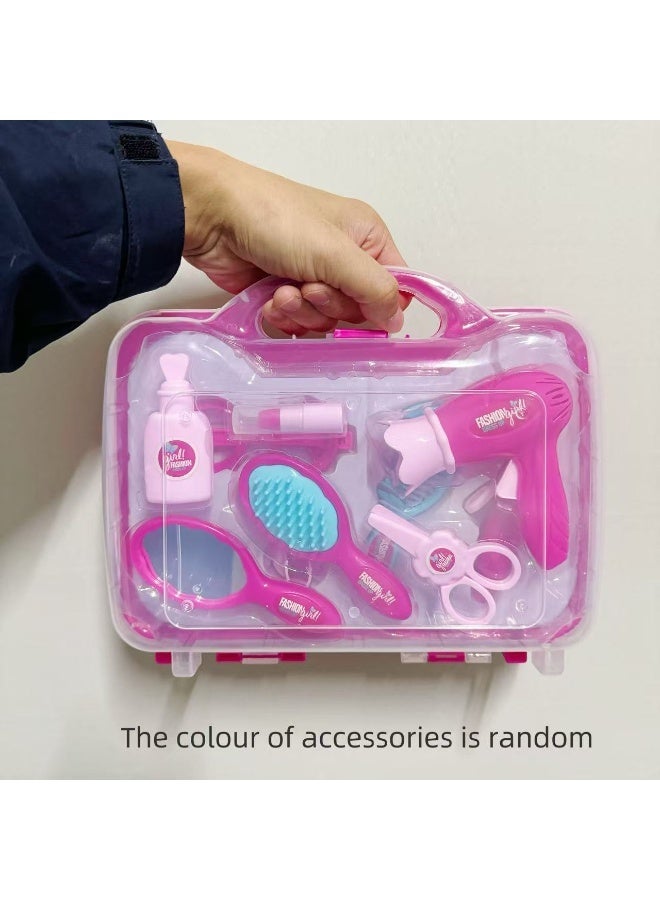 Oldzhan 10 piece set of makeup toys, pretend to be makeup, toys that girls like, and gifts - Image 3